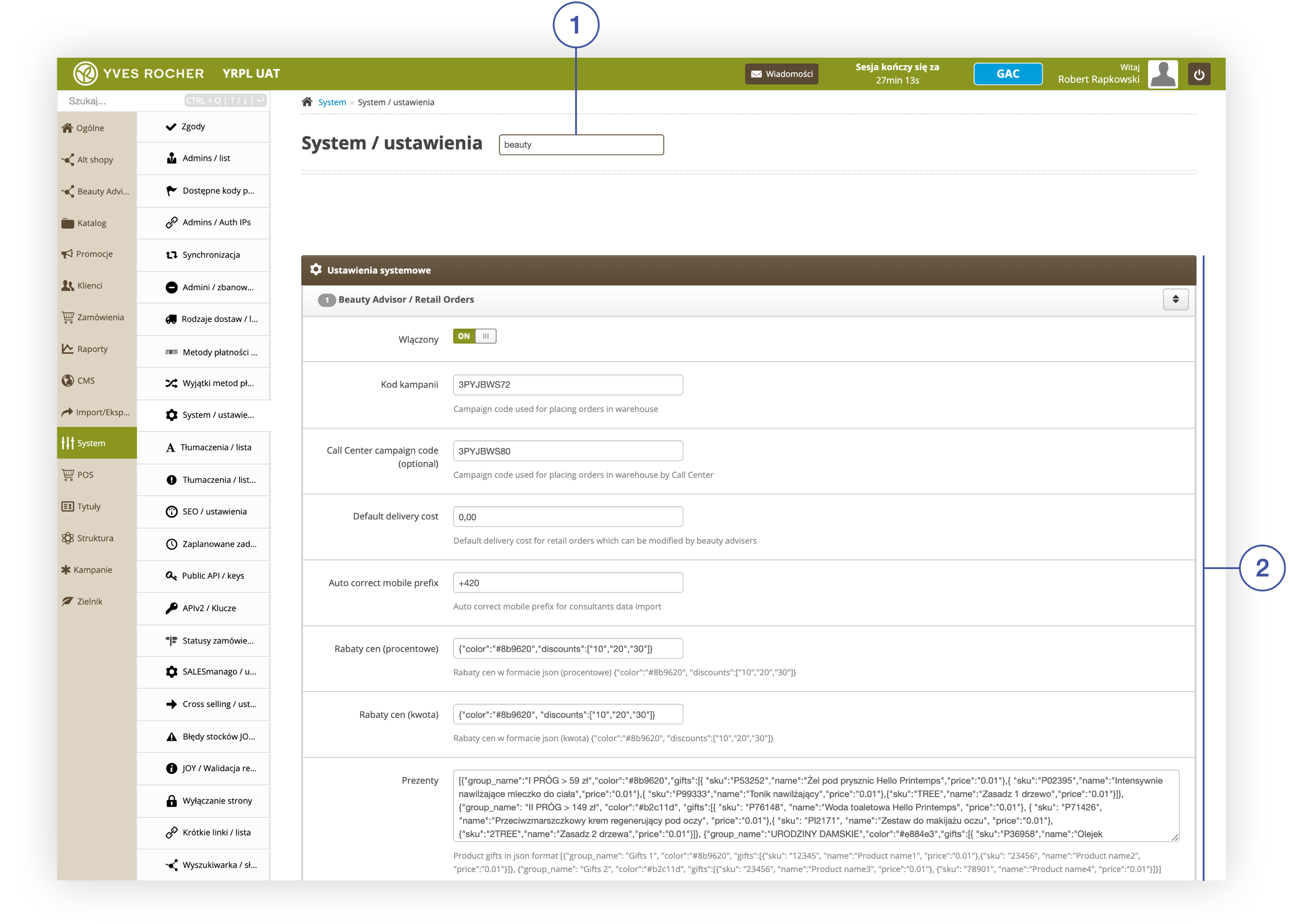 Widok_zak_adki_Beauty_Advisor___Retail_Orders_Activity_w_sekcji_System___ustawienia_w_module_Beauty_Advisor.png