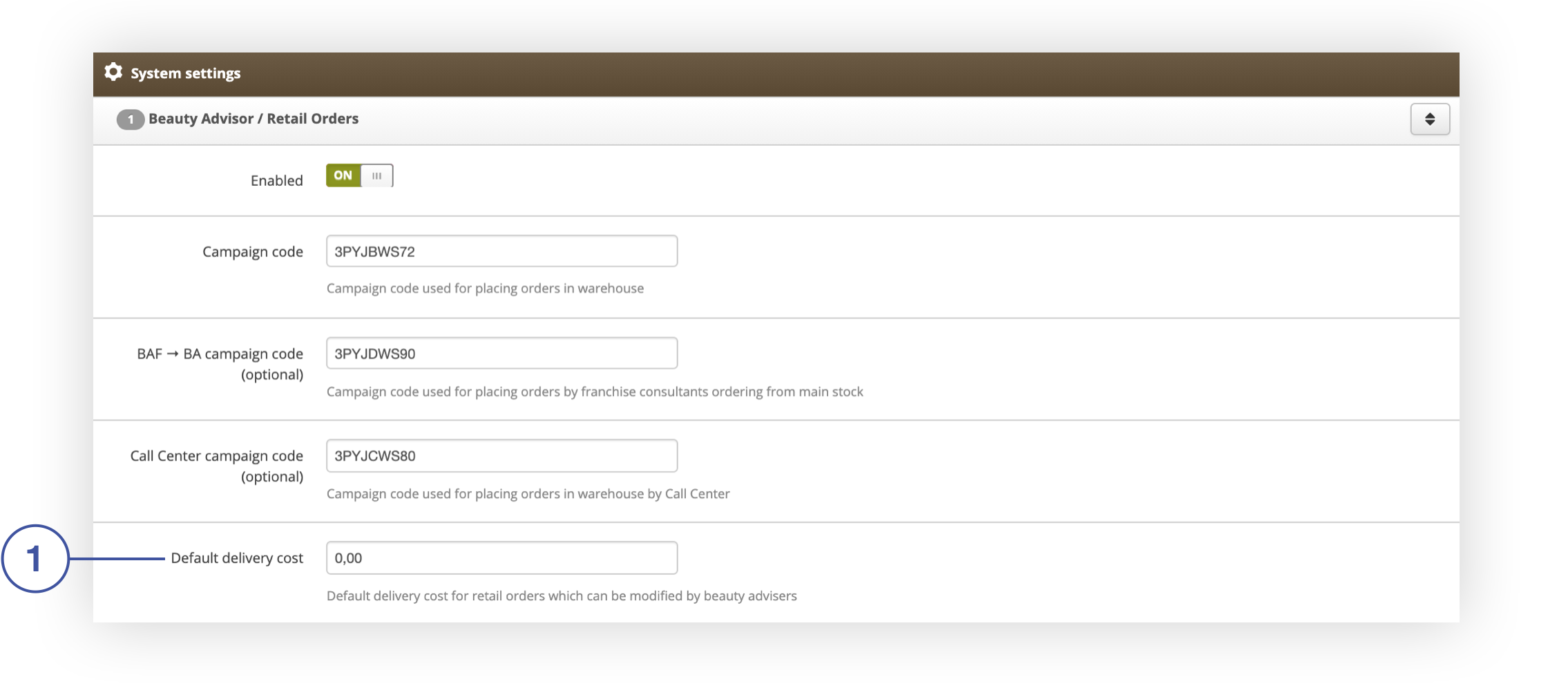 Default_delivery_cost_field_in_the_Beauty_Advisor___Retail_Orders_tab_in_the_System___settings_section.png
